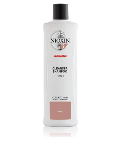 Nioxin Cleanser Shampoo System 3, 500mL