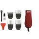 wahl pro red peanut trimmer clipper, 4 guides, oil, brush, guard