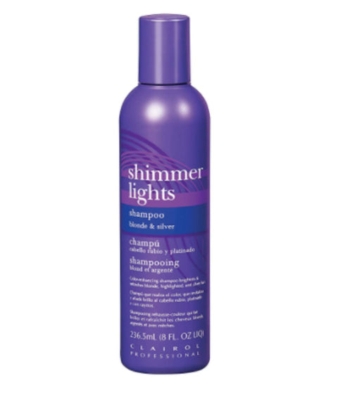 Clairol Shimmer Lights Shampoo, Blonde & Silver, 8oz