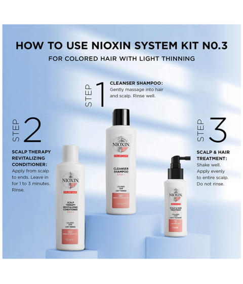 Nioxin Scalp Therapy Conditioner System 3, 300mL