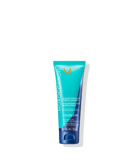 Moroccanoil Blonde Perfecting Purple Shampoo, 70mL