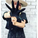 Framar Midnight Mitts Black Nitrile Gloves Large 100/Box