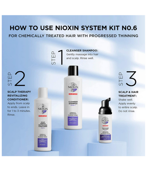 Nioxin Scalp & Hair Treatment System 6, 100mL